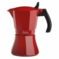 Cafetière Italienne JATA HCAF2009 Rouge Aluminium (9 Tasses)