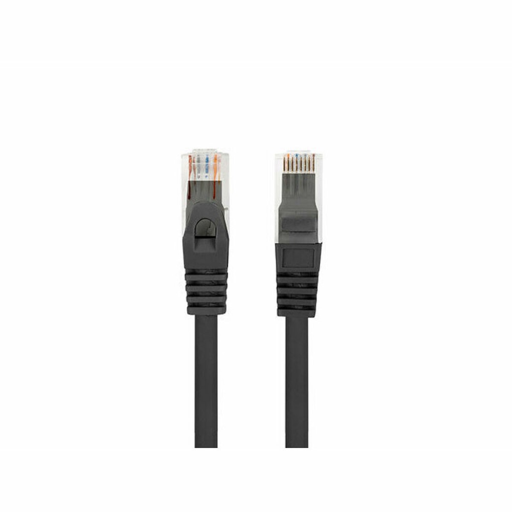 Cable de Red Rígido UTP Categoría 6 Lanberg PCU6-10CU-0025-BK Negro 25 cm