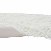 Alfombra DKD Home Decor Blanco Con pelo 60 x 90 x 2 cm