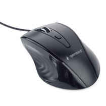 Mouse GEMBIRD MUS-4B-02 Schwarz (1 Stück)