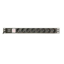 Regleta Enchufes 8 Tomas con Interruptor GEMBIRD EG-PDU-014-C14 (3 m)