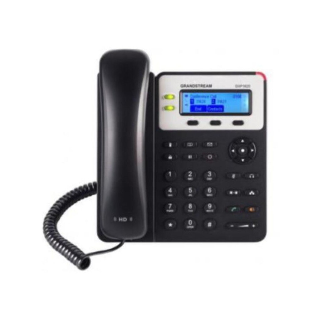 Teléfono Fijo Grandstream GXP-1620 LCD Negro