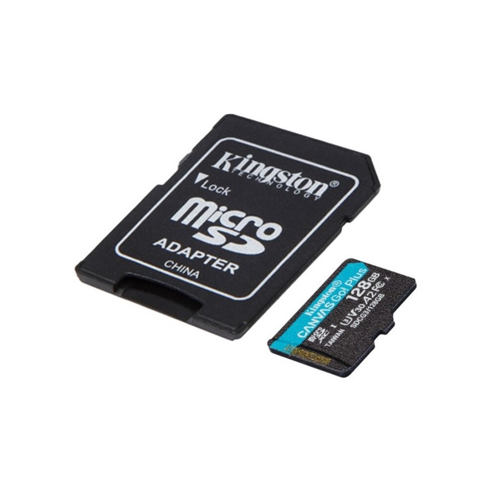 Carte Mémoire Micro SD avec Adaptateur Kingston SDCG3 Noir