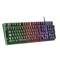 Tastatur und Gaming Maus Mars Gaming MCPX Portugiesisch