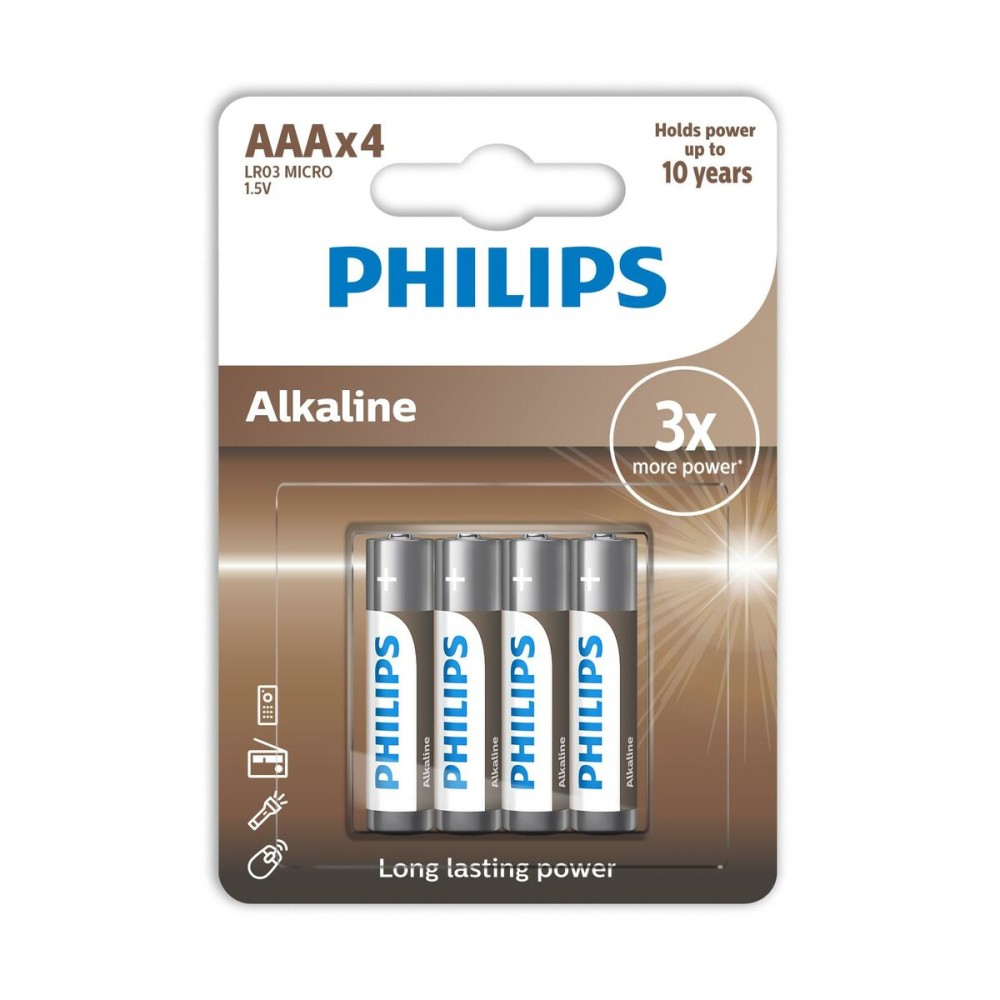 Batteries Philips LR03A4B/10