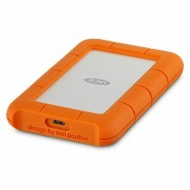 Disque Dur Externe LaCie Rugged USB-C Orange 2 TB 2 TB SSD 2 TB HDD