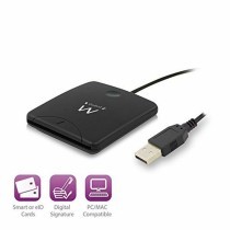 Leitor de Cartões DNI/SIP Ewent FLTLCH0025 EW1052 USB 2.0