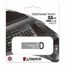 Memória USB Kingston DataTraveler DTKN Prateado Memória USB