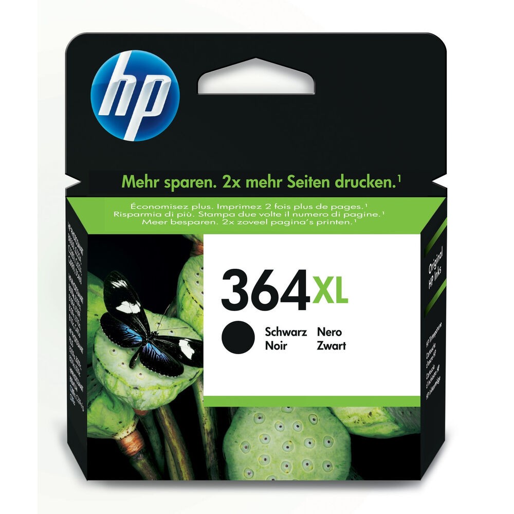 Cartuccia ad Inchiostro Originale HP 364XL Nero