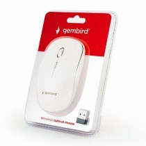 Souris Optique Sans Fil GEMBIRD MUSW-4B-01-W Blanc (1 Unités)