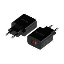 Wall Charger Aisens A110-0682 Black 20 W