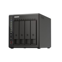 NAS-Netzwerk-Speicher Qnap TS-453E-8G Schwarz Intel Celeron Intel Celeron J6412