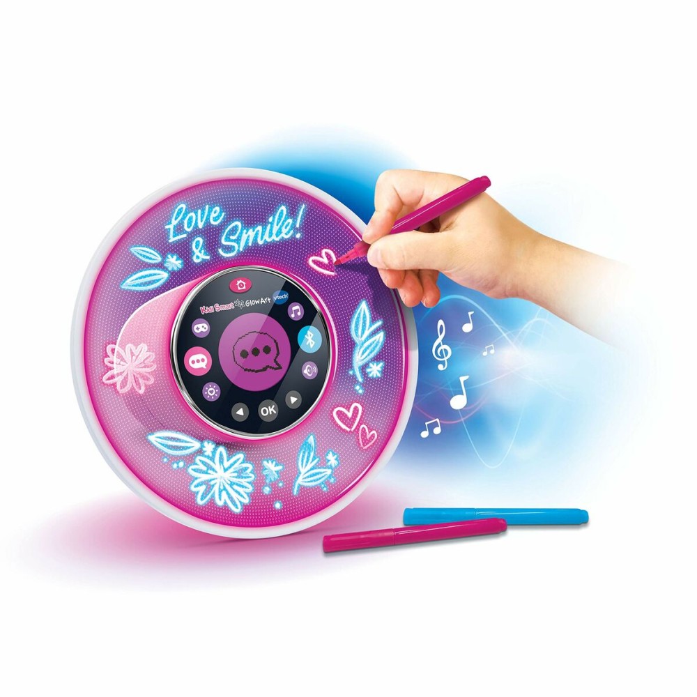 Tragbare Bluetooth-Lautsprecher Vtech KidiSmart Glow Art Bunt (Restauriert C)