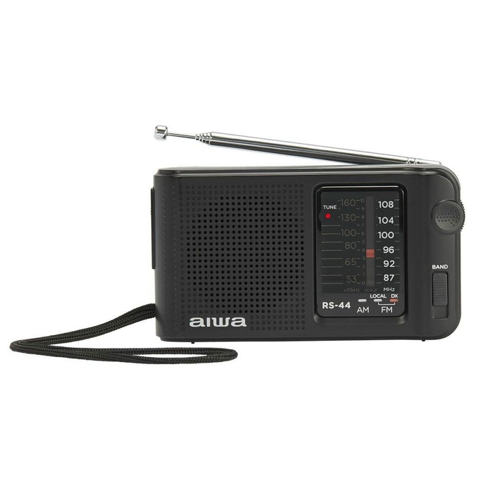 Tragbares Radio Aiwa RS44 AM/FM Schwarz