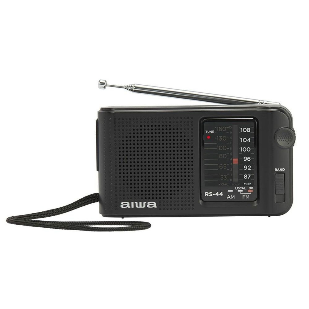 Radio Portátil Aiwa RS44 AM/FM Negro