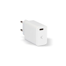 Caricabatterie USB Iphone KSIX Apple-compatible Bianco