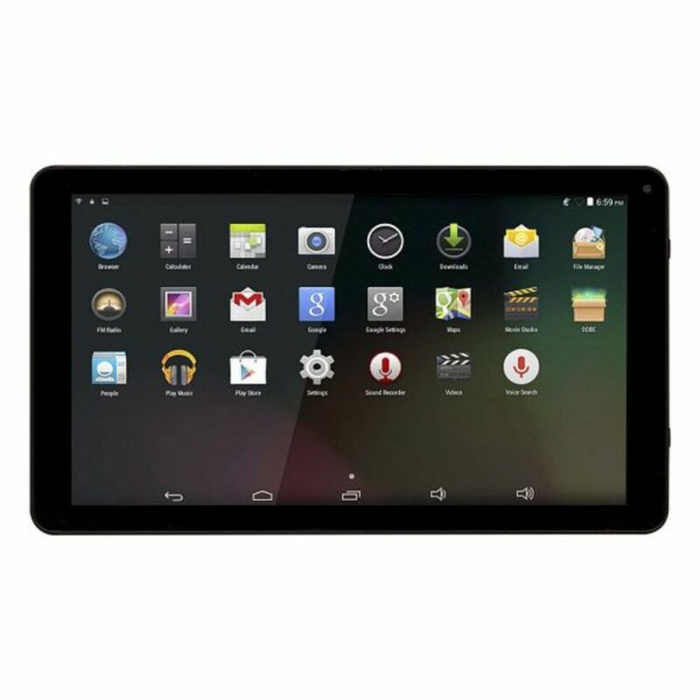 Tablet Denver Electronics TAQ-10465 10.1" Quad Core 2 GB RAM 64 GB 2 GB RAM Preto Multicolor 64 GB