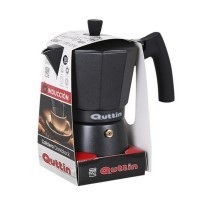 Cafettiera Italiana Quttin Darkblack Induzione Nero