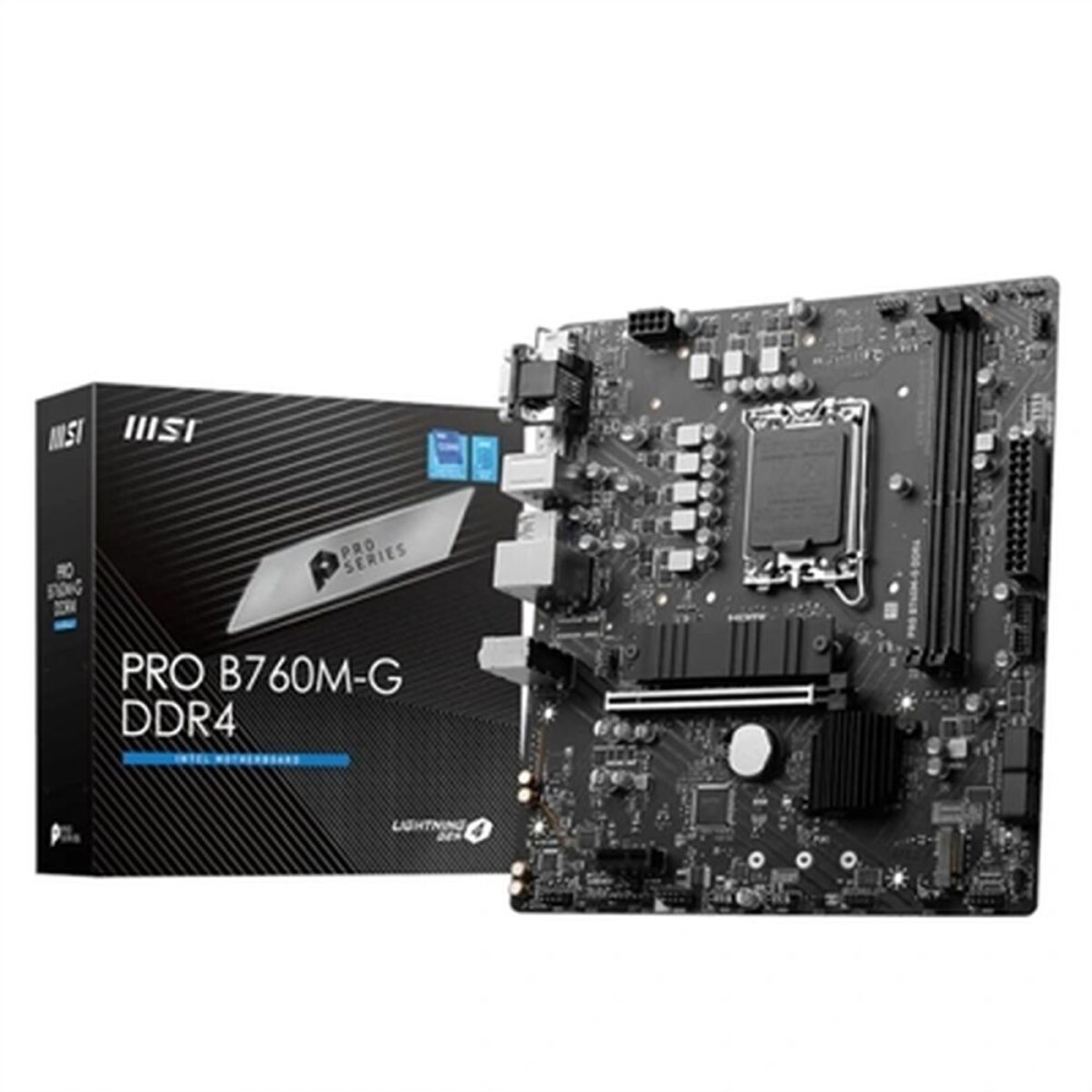 Placa Mãe MSI PRO B760M-G LGA 1700 Intel B760