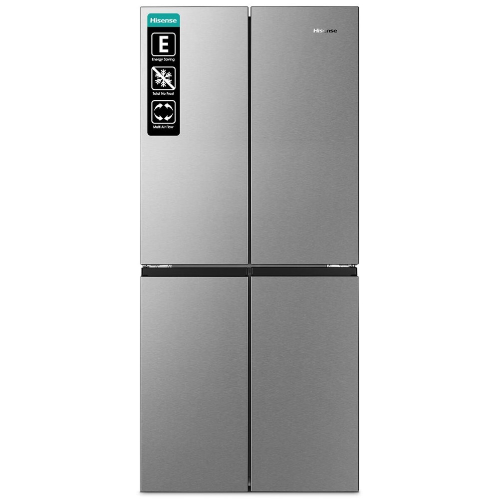 Combined Refrigerator Hisense RQ563N4SI2 181 x 80 cm Stainless steel