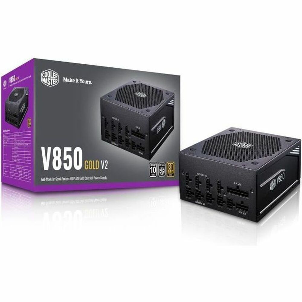 Fonte de Alimentação Cooler Master MPY-850V-AFBAG-EU 850 W 130 W 80 Plus Gold Modular