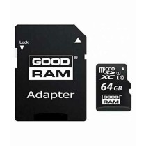 Tarjeta de Memoria Micro SD con Adaptador GoodRam S0223331 UHS-I Clase 10 100 Mb/s 64 GB