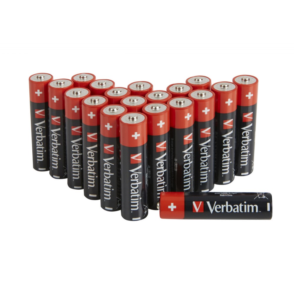 Pilhas Verbatim 49877 1,5 V 1.5 V (20 Unidades)