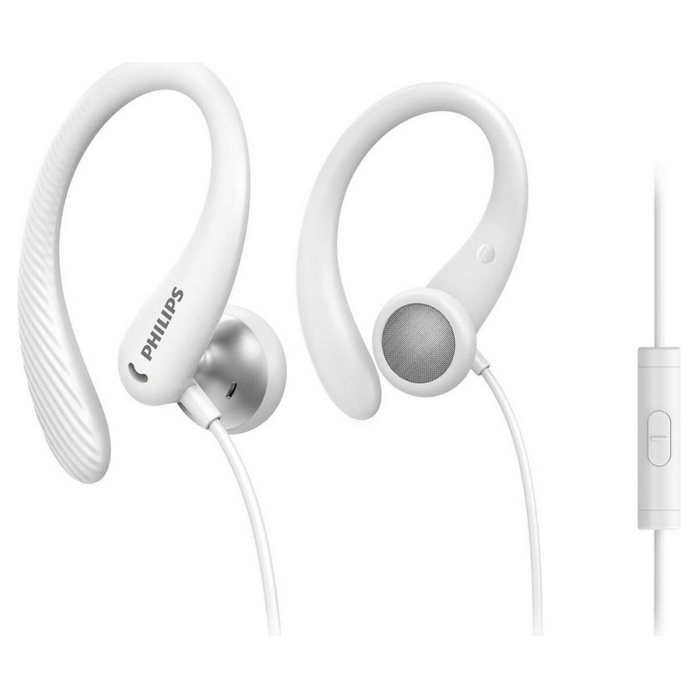 Auriculares desportivos Philips Branco