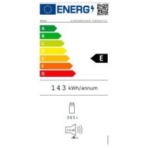 Frigorífico BEKO B3RMLNE444HXB Cinzento (185 x 60 cm)