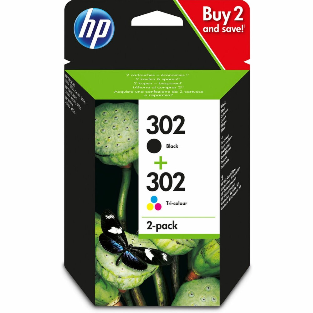 Tinteiro de Tinta Original HP X4D37AE301 Preto Multicolor