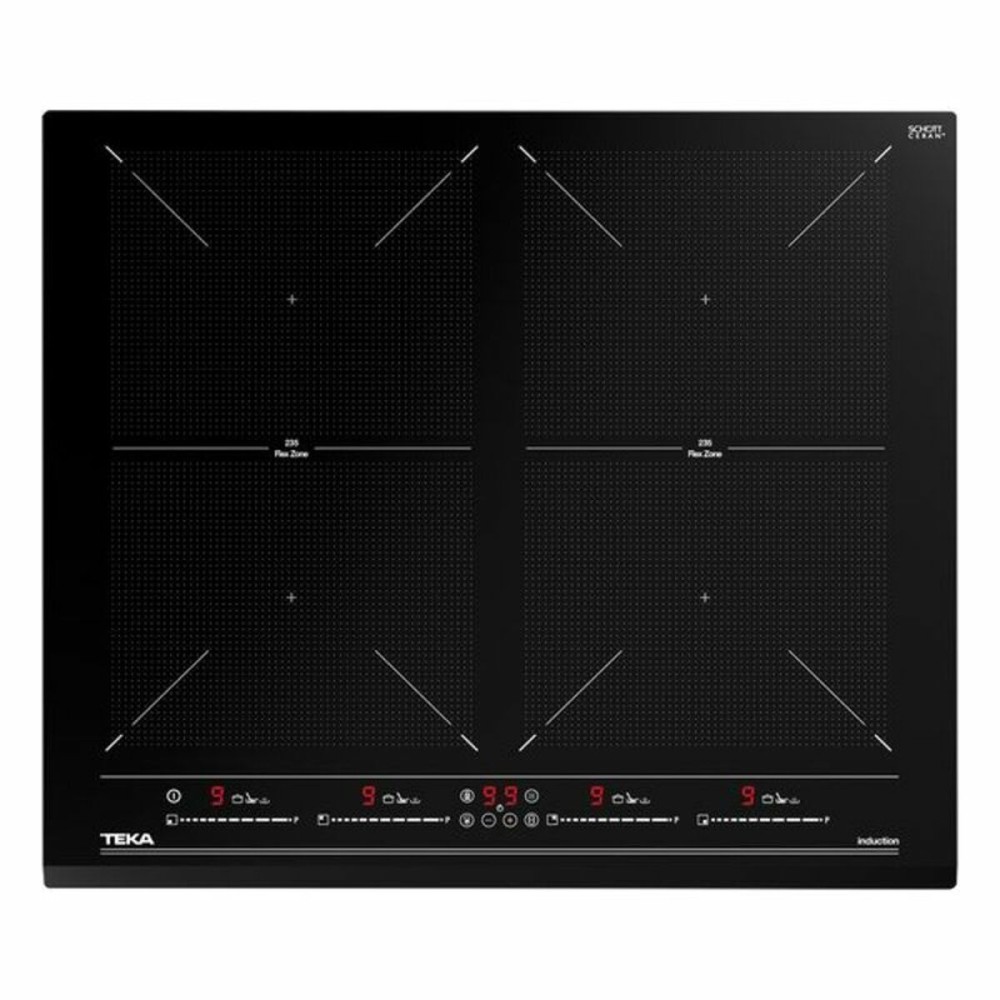 Placa de Inducción Teka IZF64600MSP 60 cm Negro (4 Zonas de Cocción)