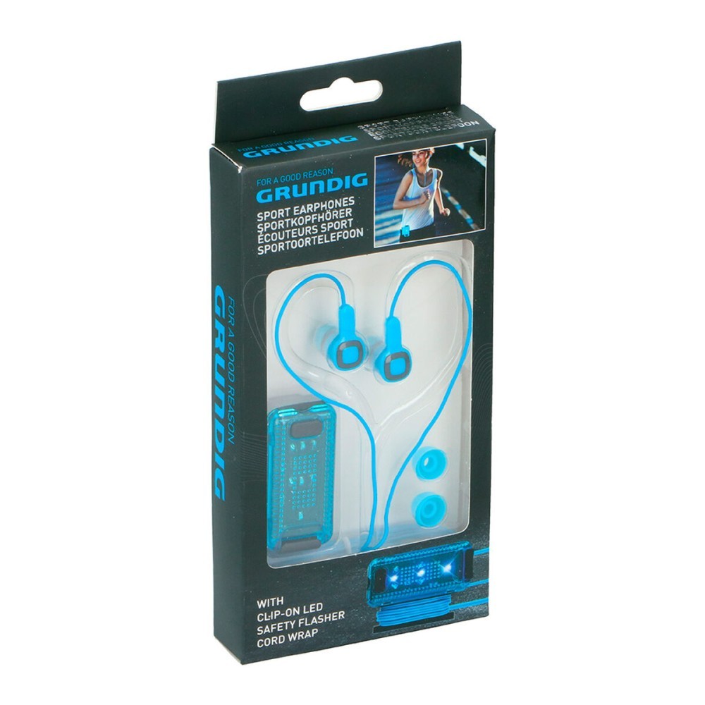 Sports headphones Grundig Blue