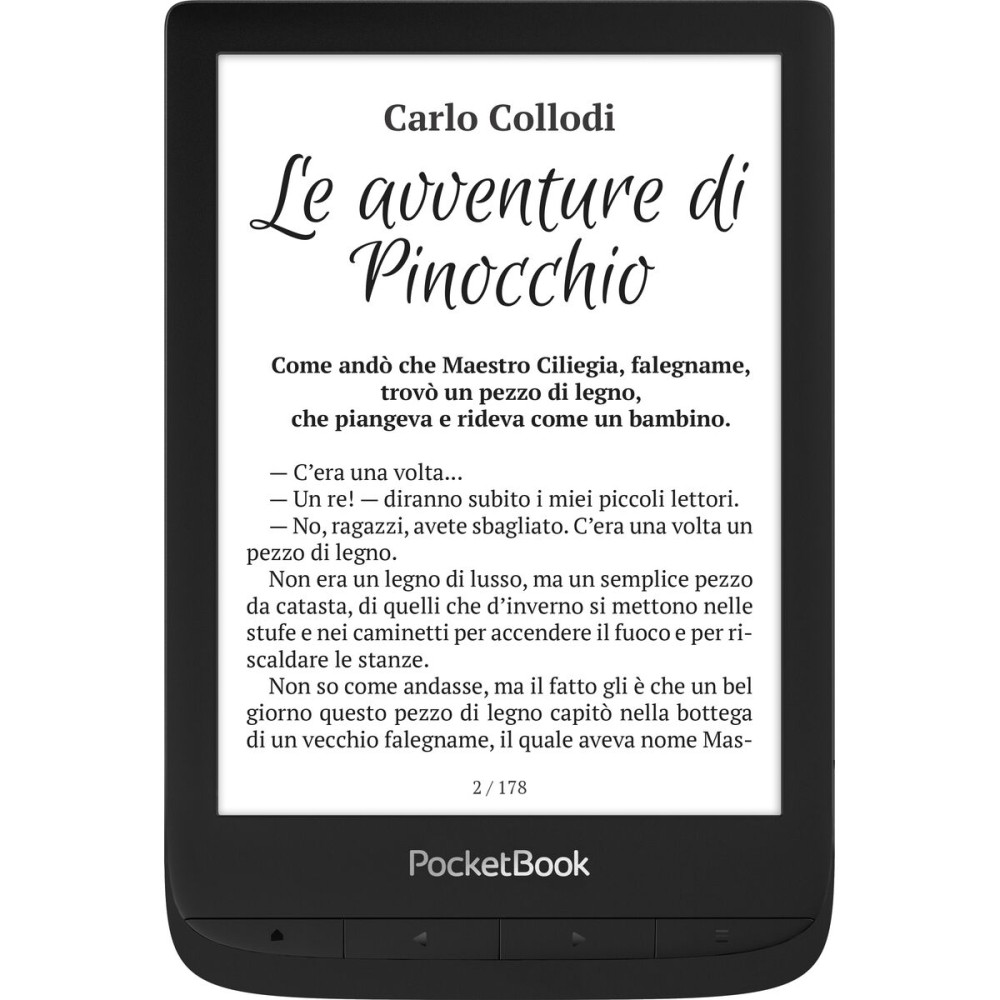 eBook PocketBook Touch Lux 5 Negro 6" 8 GB
