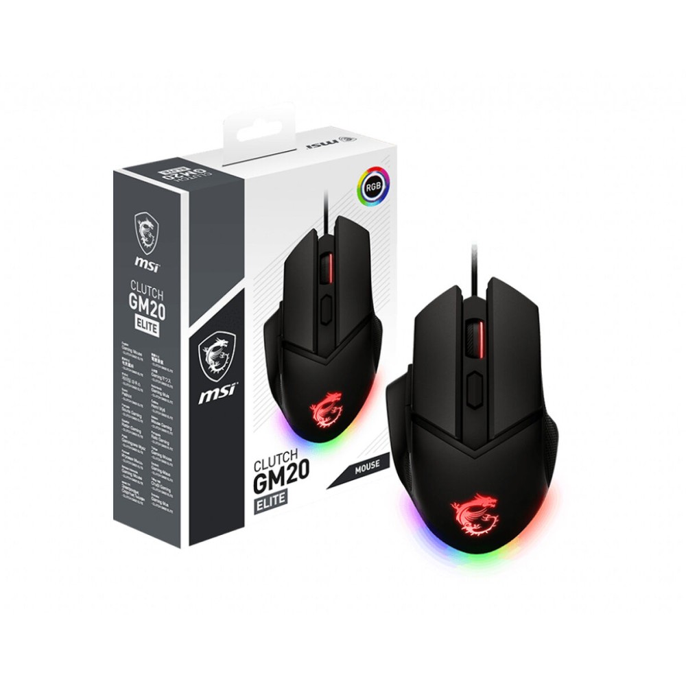 Mouse MSI Clutch GM20 Elite Nero