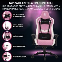 Cadeira de Gaming Newskill Osiris Zephyr Cor de Rosa