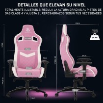 Gaming-Stuhl Newskill Osiris Zephyr Rosa