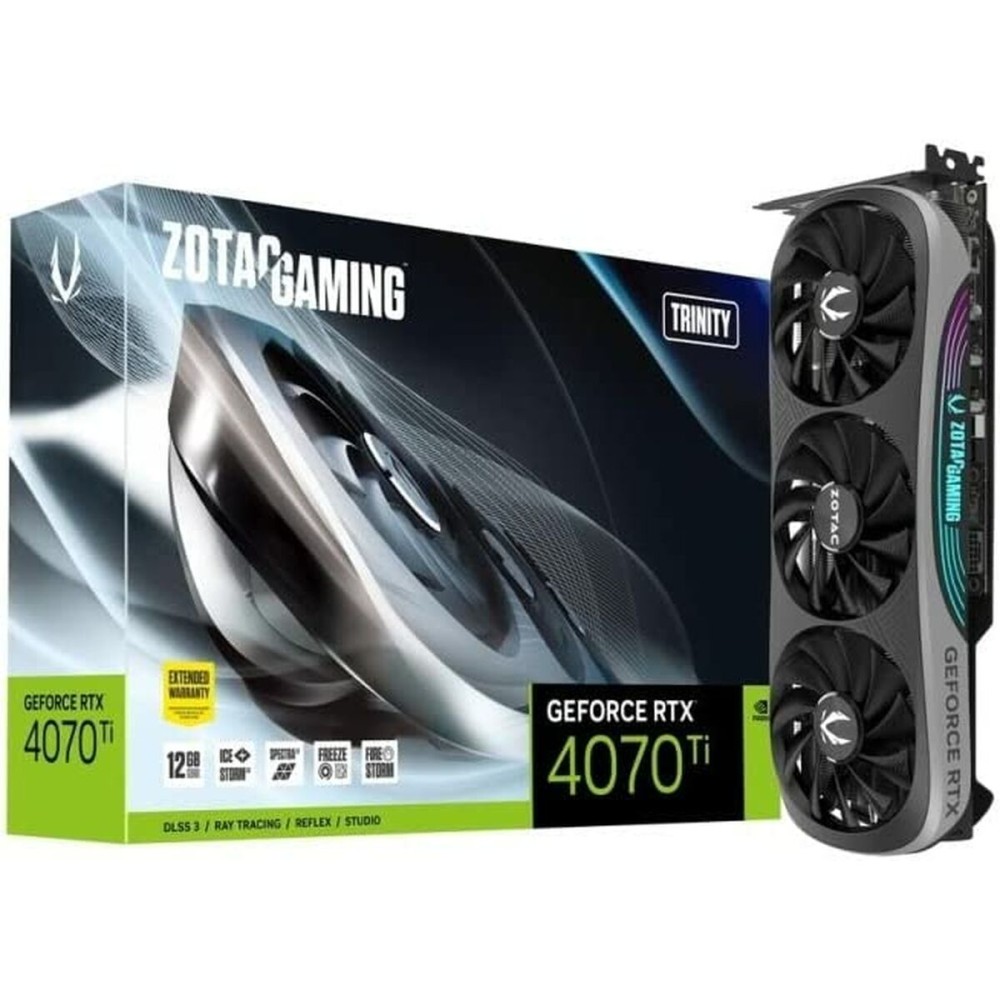 Grafikkarte Zotac GeForce RTX 4070 Ti Trinity OC 12 GB GDDR6X 12 GB RAM GeForce RTX 4070 Ti GEFORCE RTX 4070