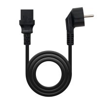 Cable Alimentación CPU - Monitor NANOCABLE CEE7/M-C13/H Negro