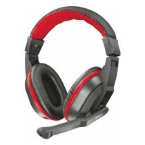 Auriculares con Micrófono Trust 21953 Rojo Negro