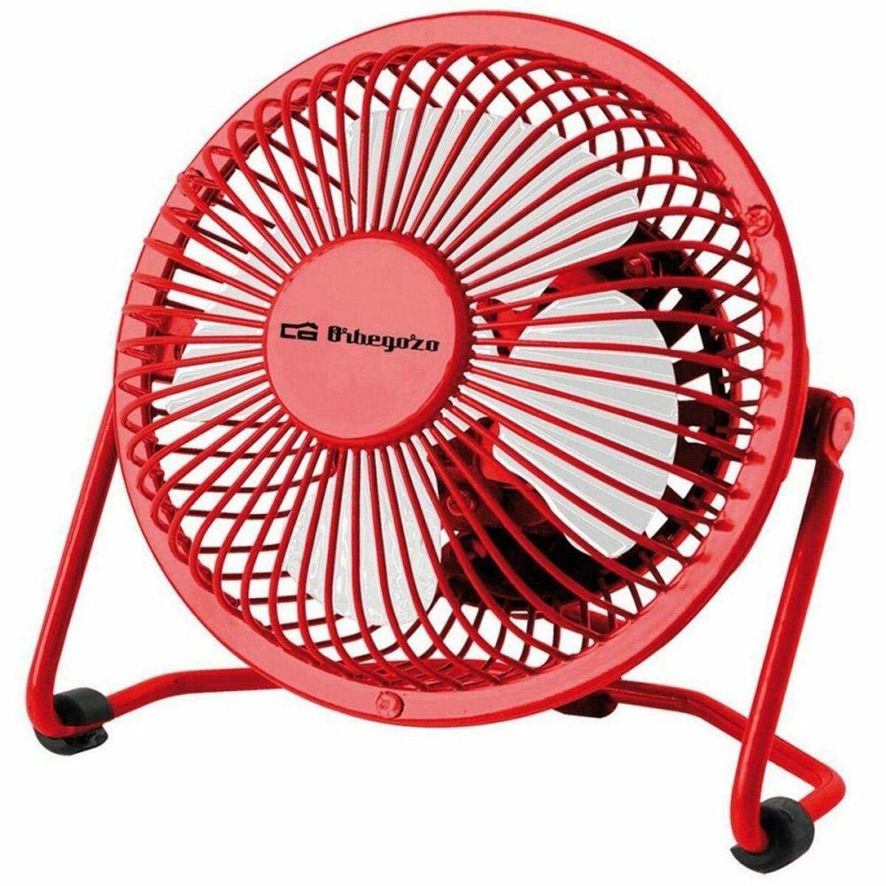 Floor Fan Orbegozo Red