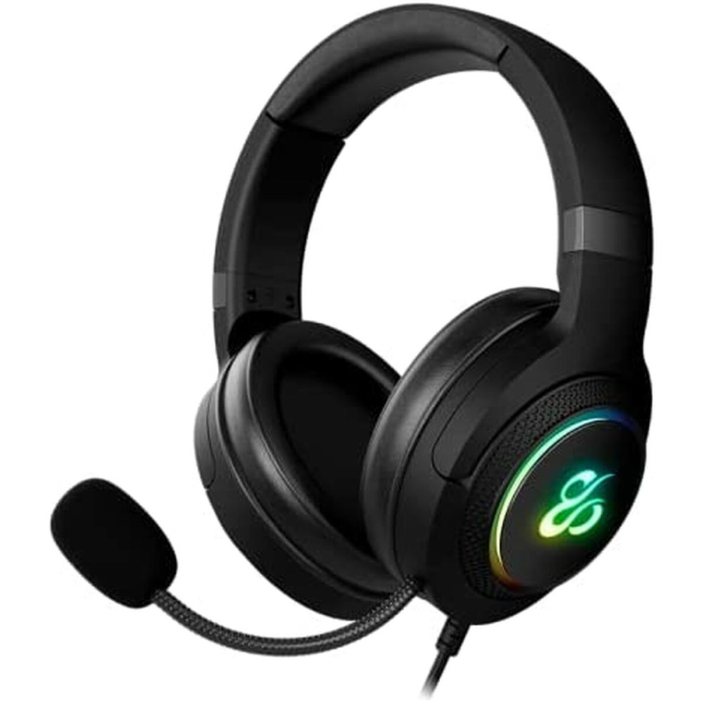 Auriculares com microfone Newskill Sobek Preto