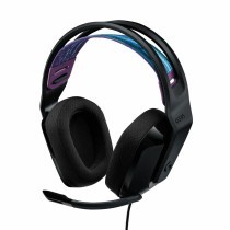 Kopfhörer mit Mikrofon Logitech G335 Wired Gaming Headset Schwarz