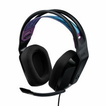 Auricolari con Microfono Logitech G335 Wired Gaming Headset Nero