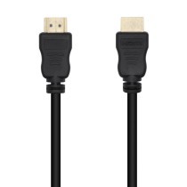 HDMI Cable Aisens Cable HDMI V1.4 Alta Velocidad 14+1 CCS, A/M-A/M, Negro, 1.0m Black 1 m