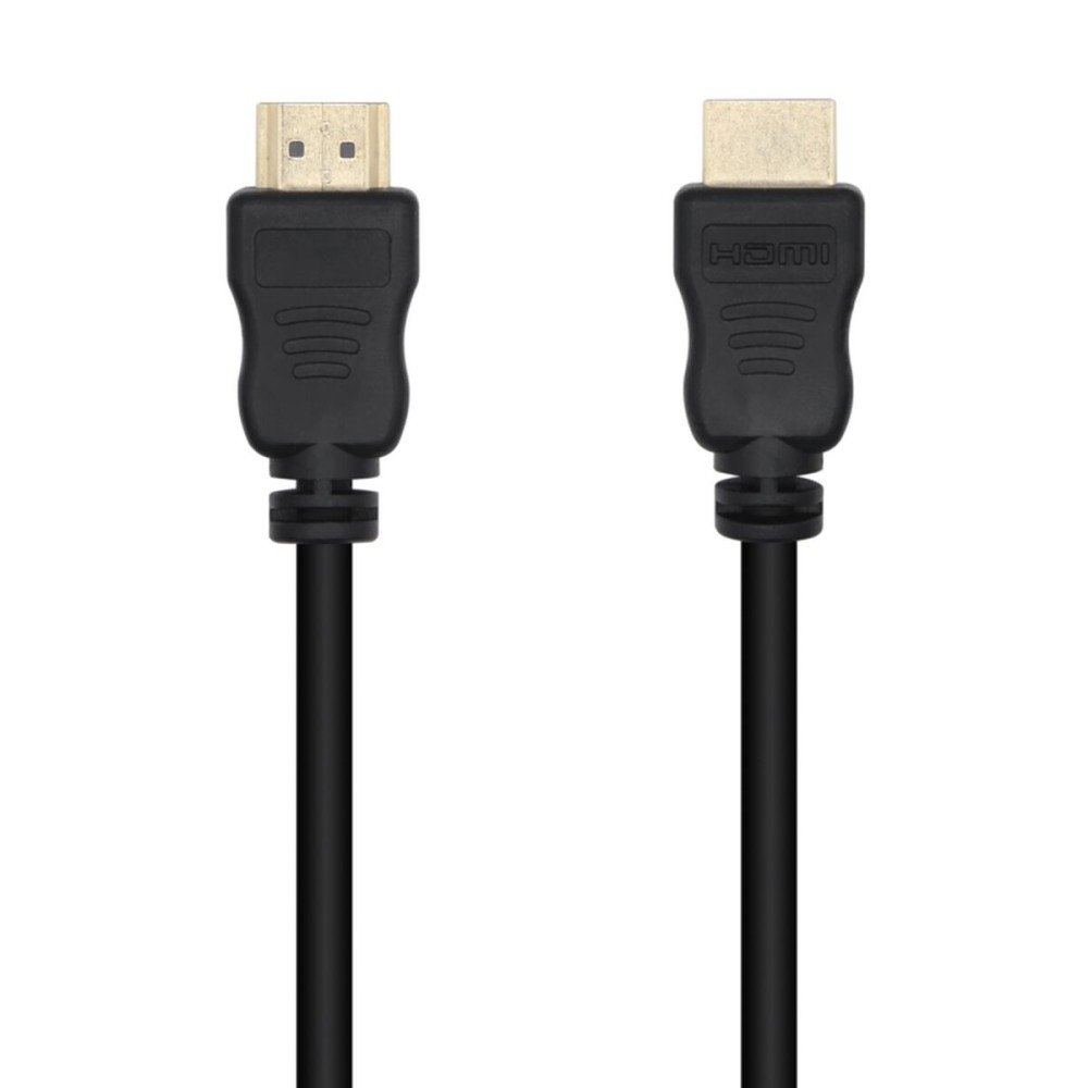 HDMI Cable Aisens Cable HDMI V1.4 Alta Velocidad 14+1 CCS, A/M-A/M, Negro, 1.0m Black 1 m