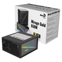 Power supply Aerocool MIRAGEGOLD650 650 W 80 Plus Gold RoHS