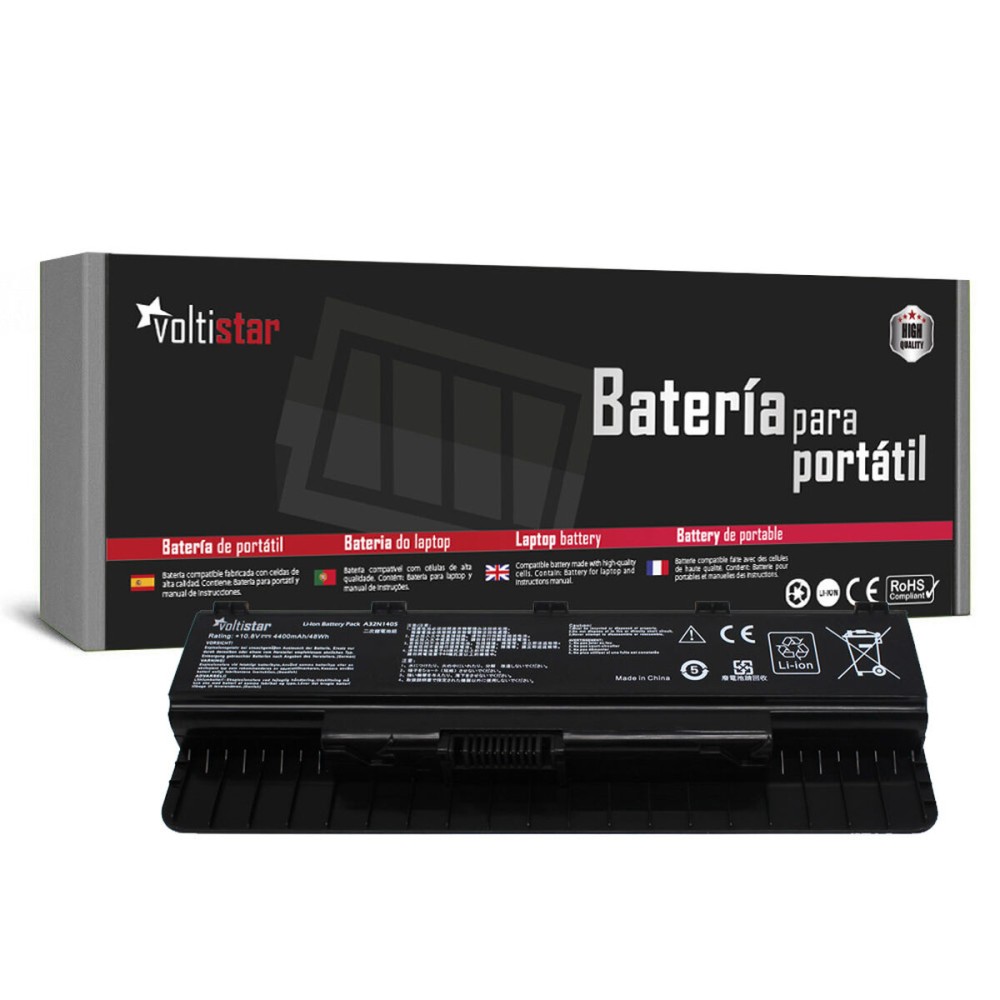 Batteria per Notebook Voltistar BAT2116 Nero 4400 mAh 12 V 10,8 V