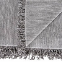 Blanket 230 x 260 cm Beige Dark grey