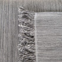 Blanket 230 x 260 cm Beige Dark grey