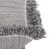 Blanket 230 x 260 cm Beige Dark grey